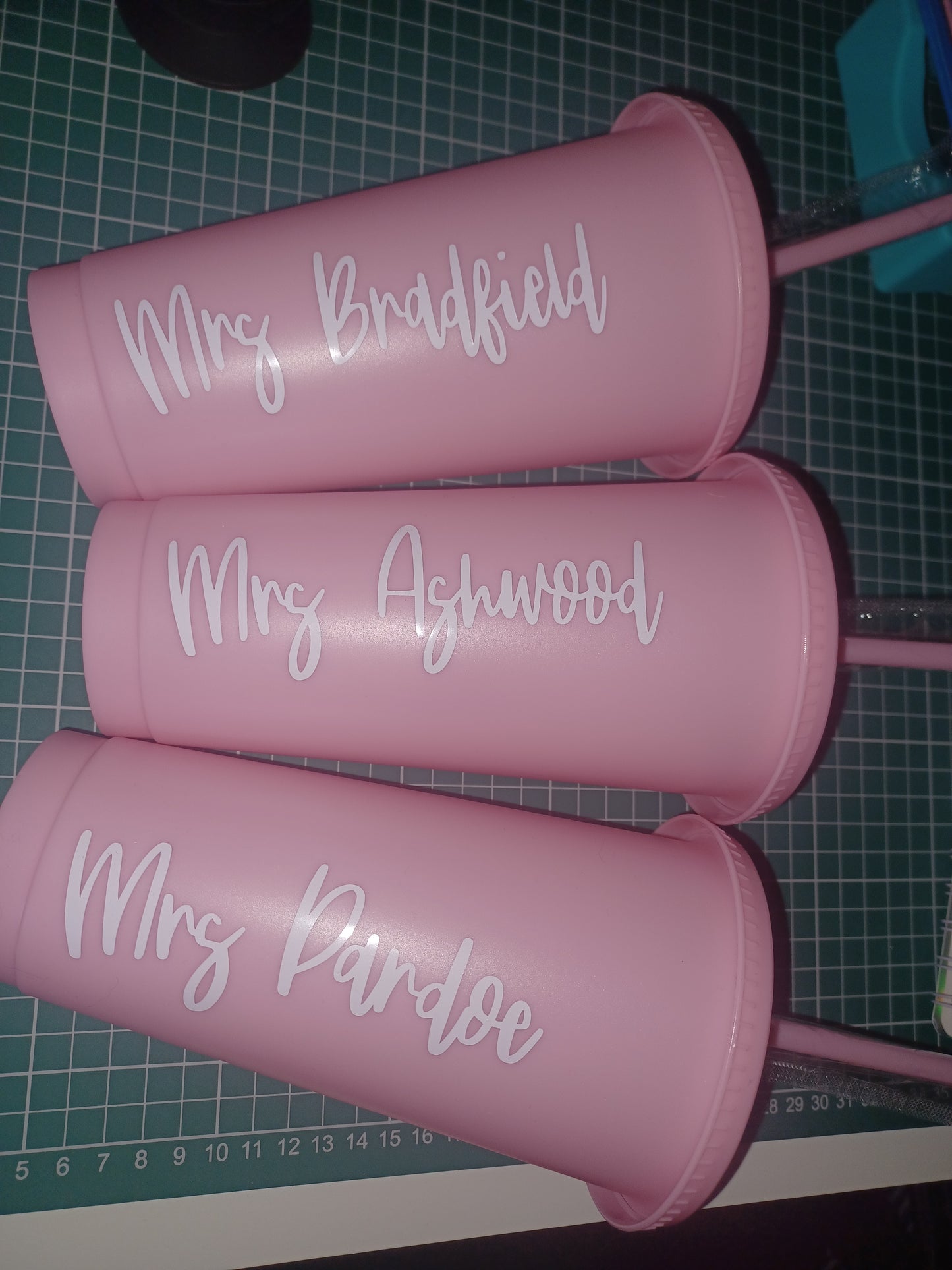 Cold cup tumbler 24oz large personalised any name made to order