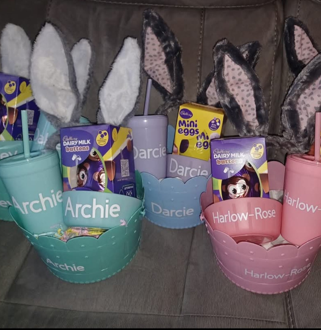 Personalised easter basket