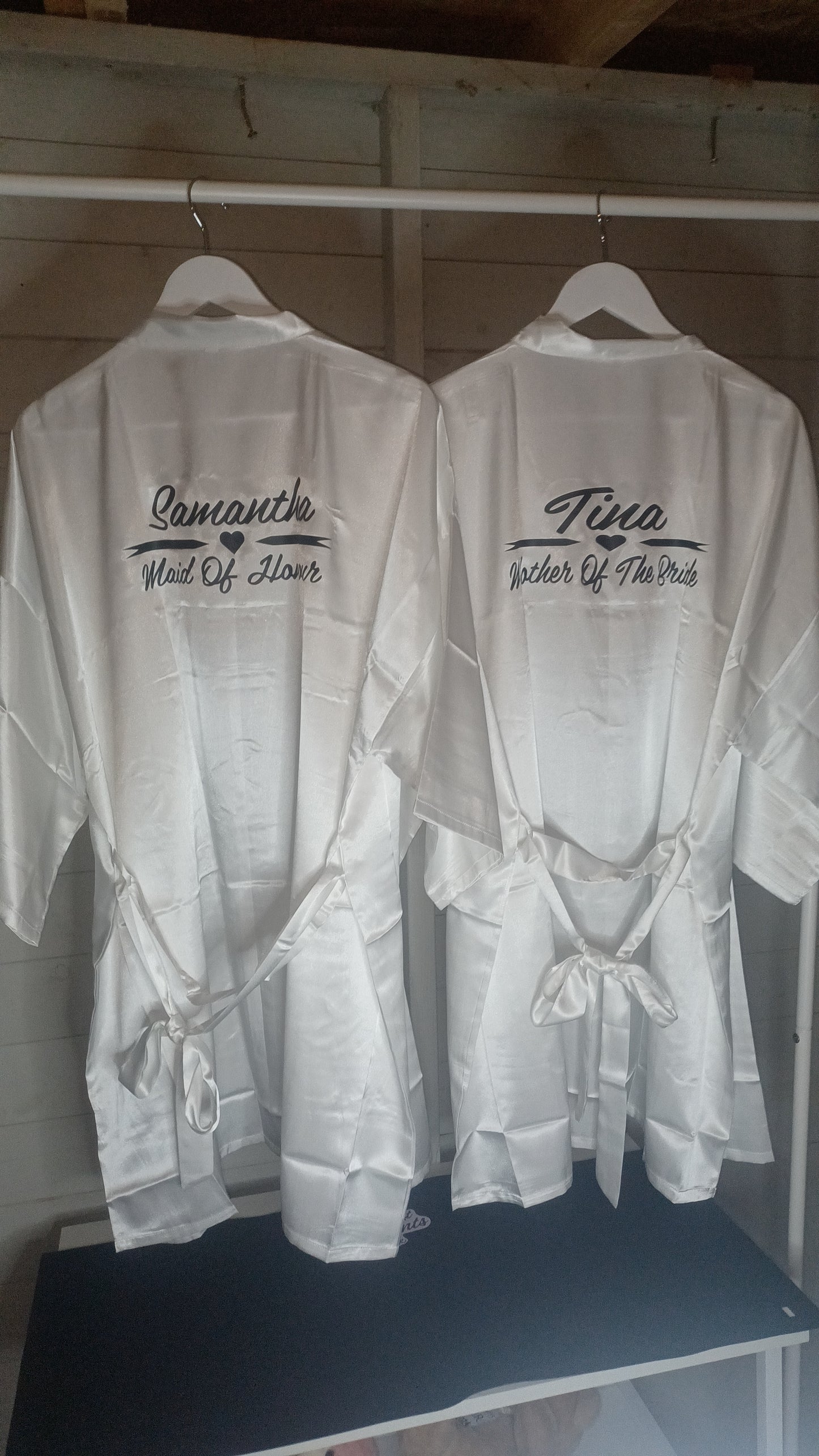 Adult Personalised dressing gown