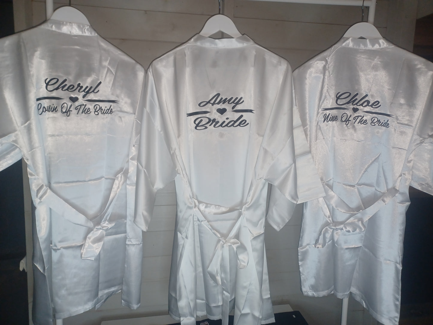 Adult Personalised dressing gown