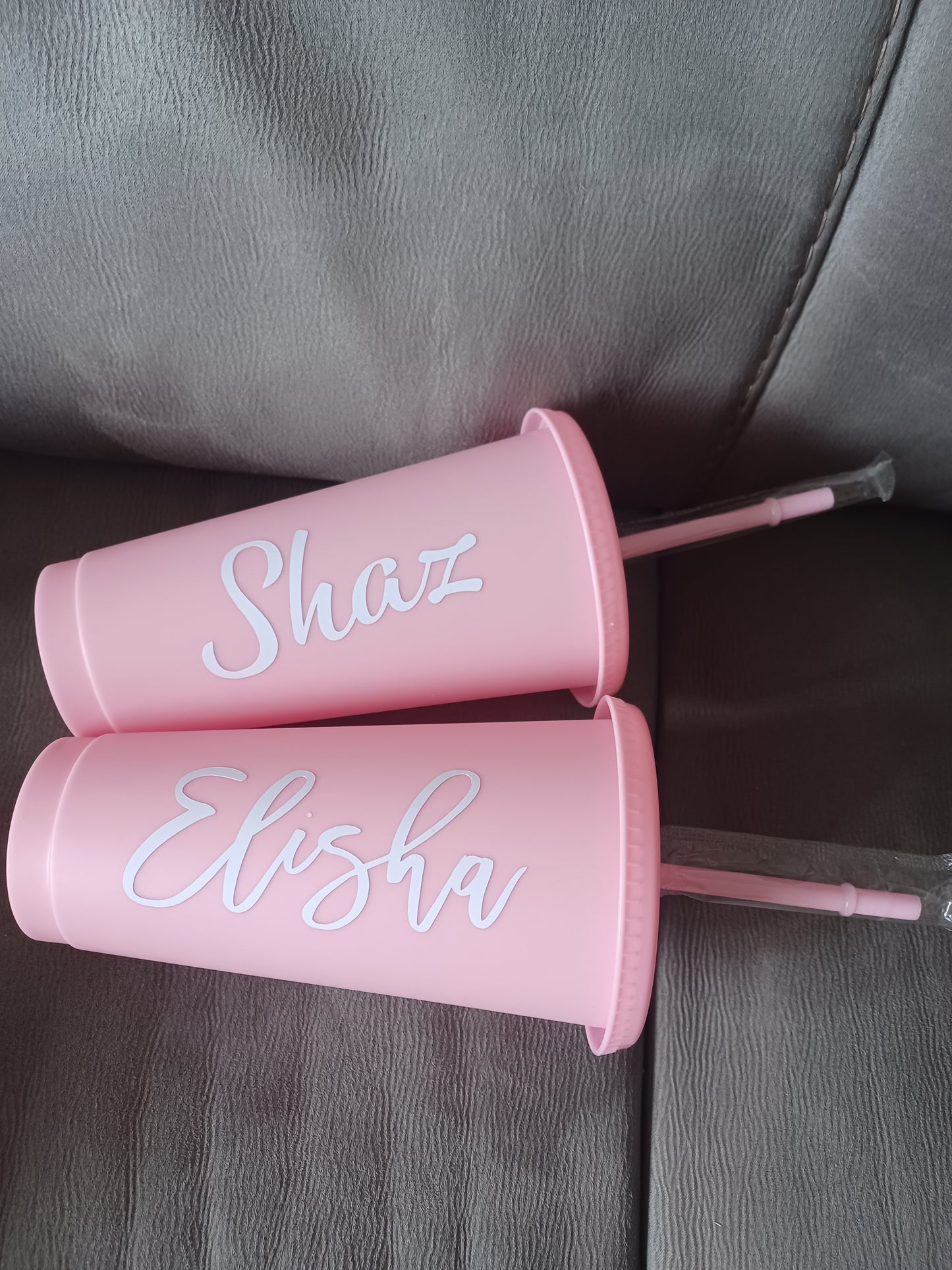 Cold cup tumbler 24oz large personalised any name made to order